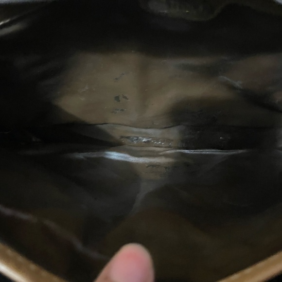 Fendi vintage leather and fabric crossbody. - Picture 9 of 12